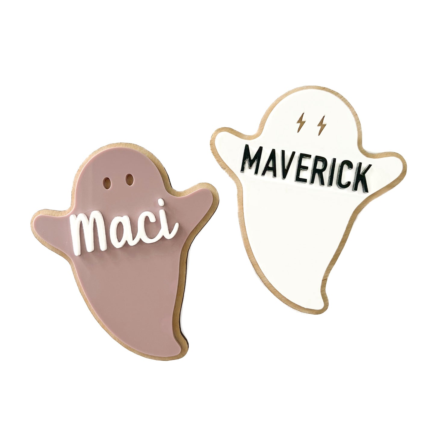Personalized Bolt Ghost Magnet/Tag