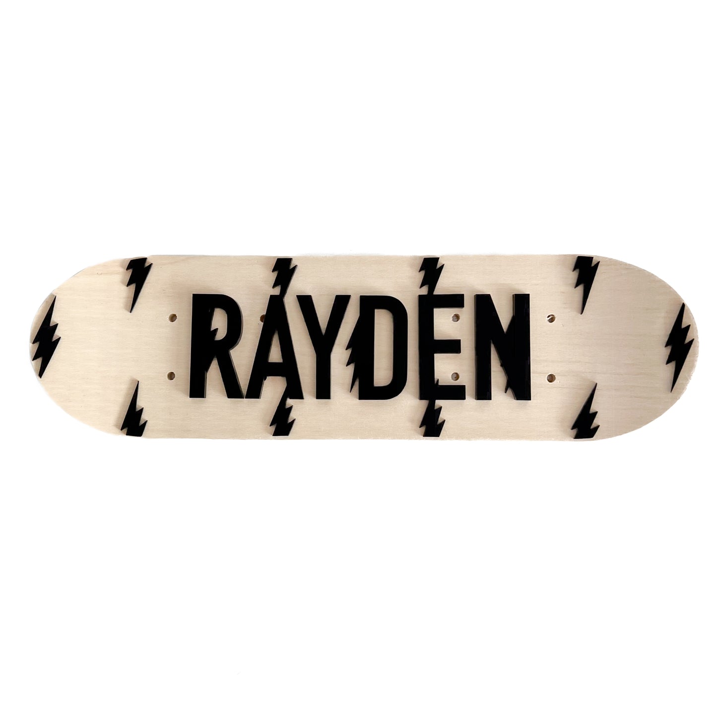 Rebel Bolt Personalized Mini Skateboard