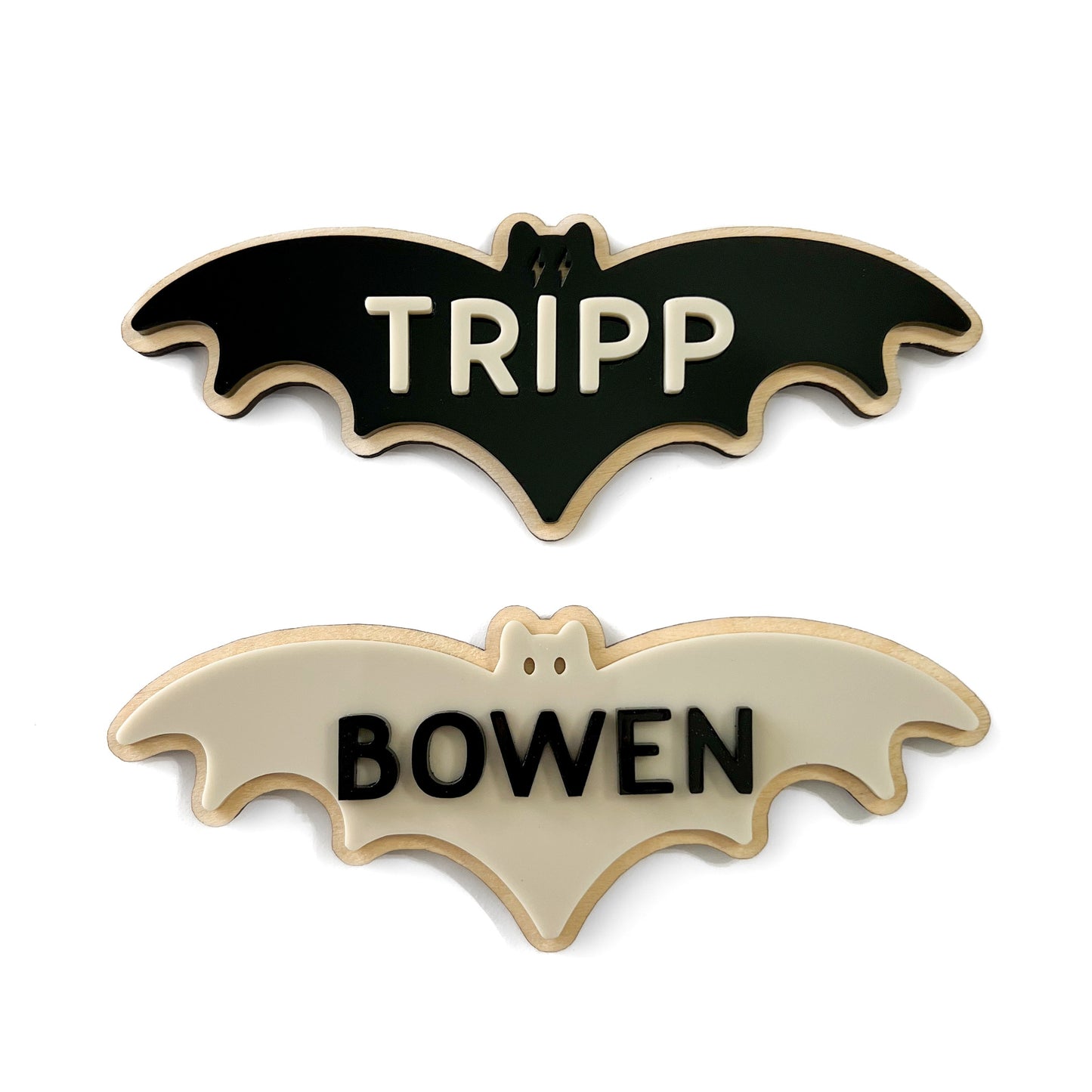 Personalized Classic Bat Magnet/Tag