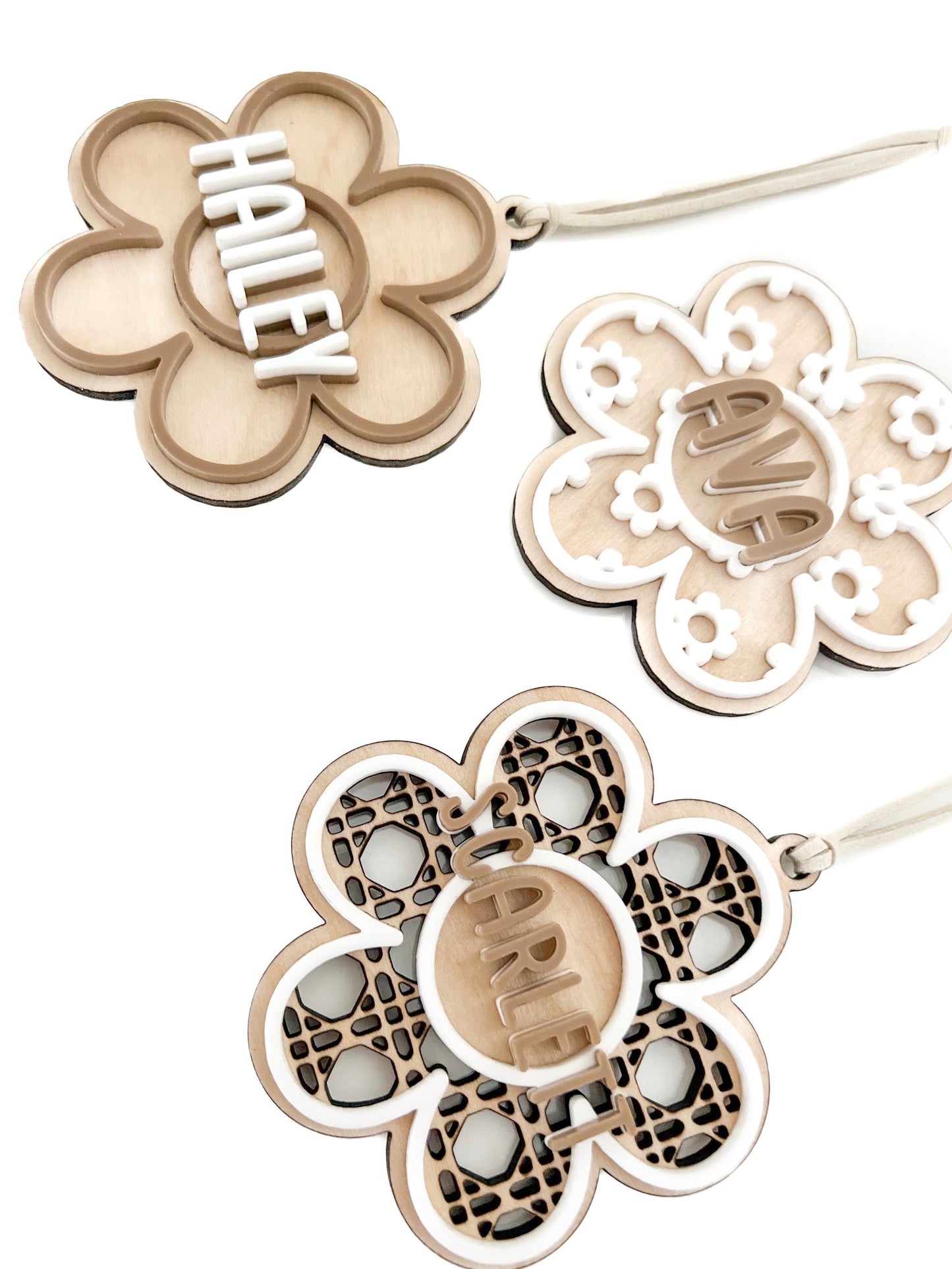 Personalized Daisies Magnet/Tag - Style 1