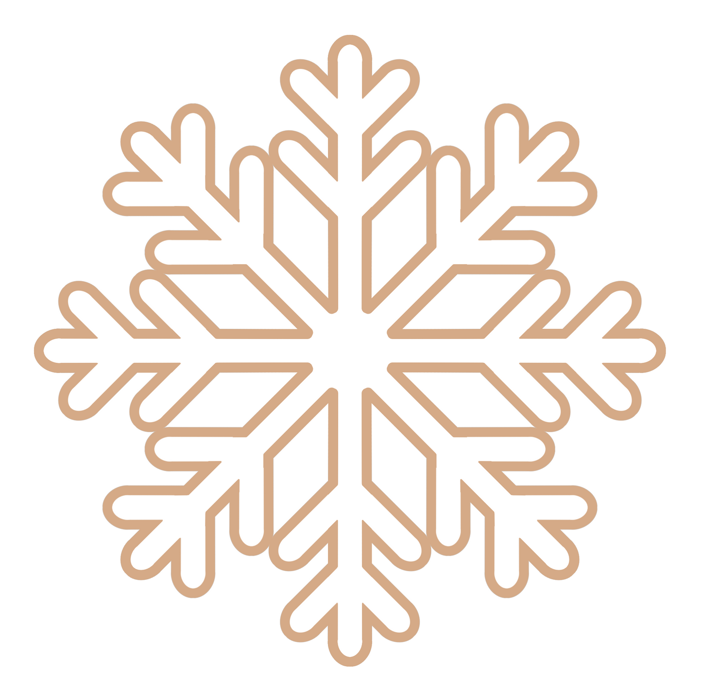 Solid Snowflake