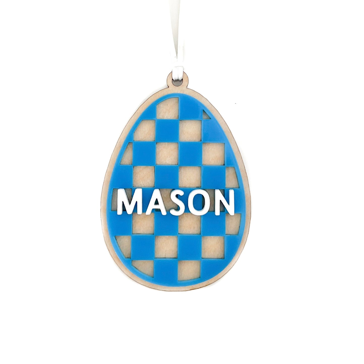 Personalized Check Egg Magnet/Tag