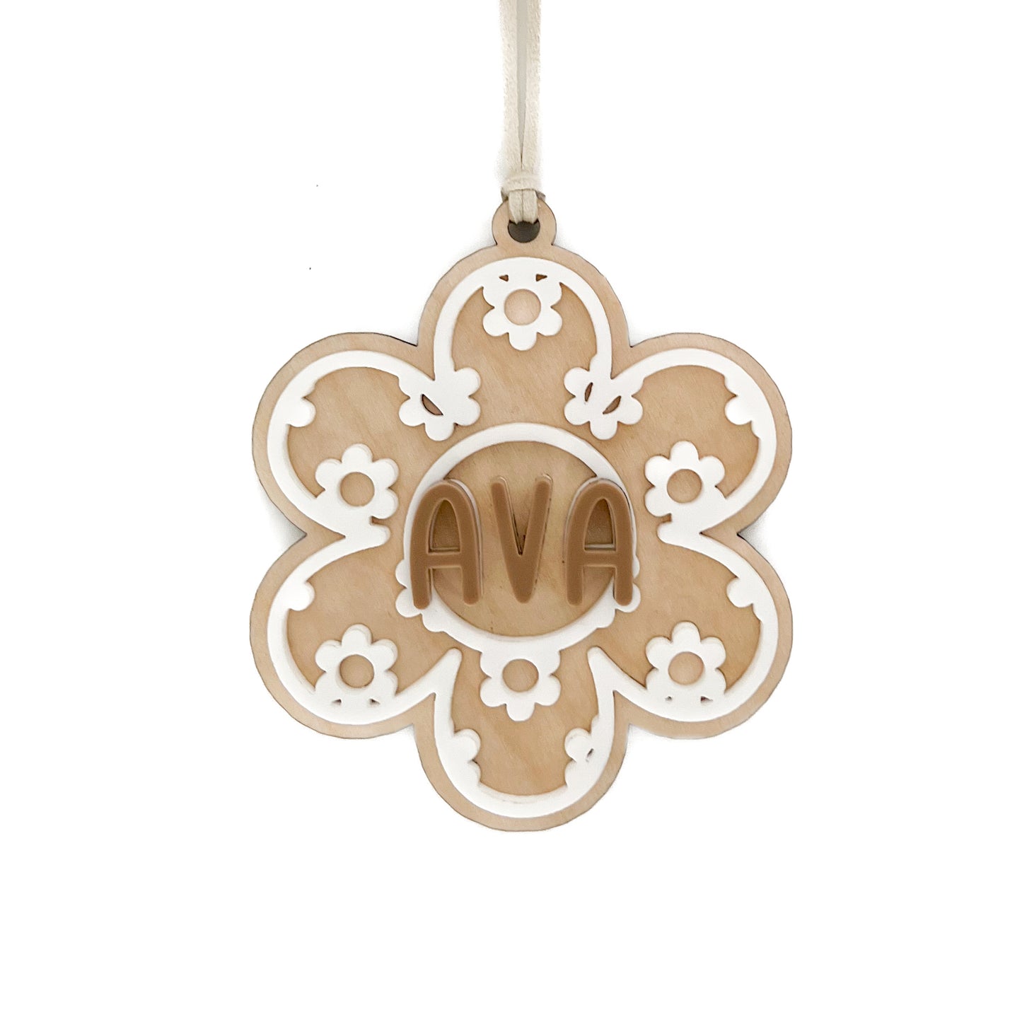 Personalized Daisies Magnet/Tag - Style 1