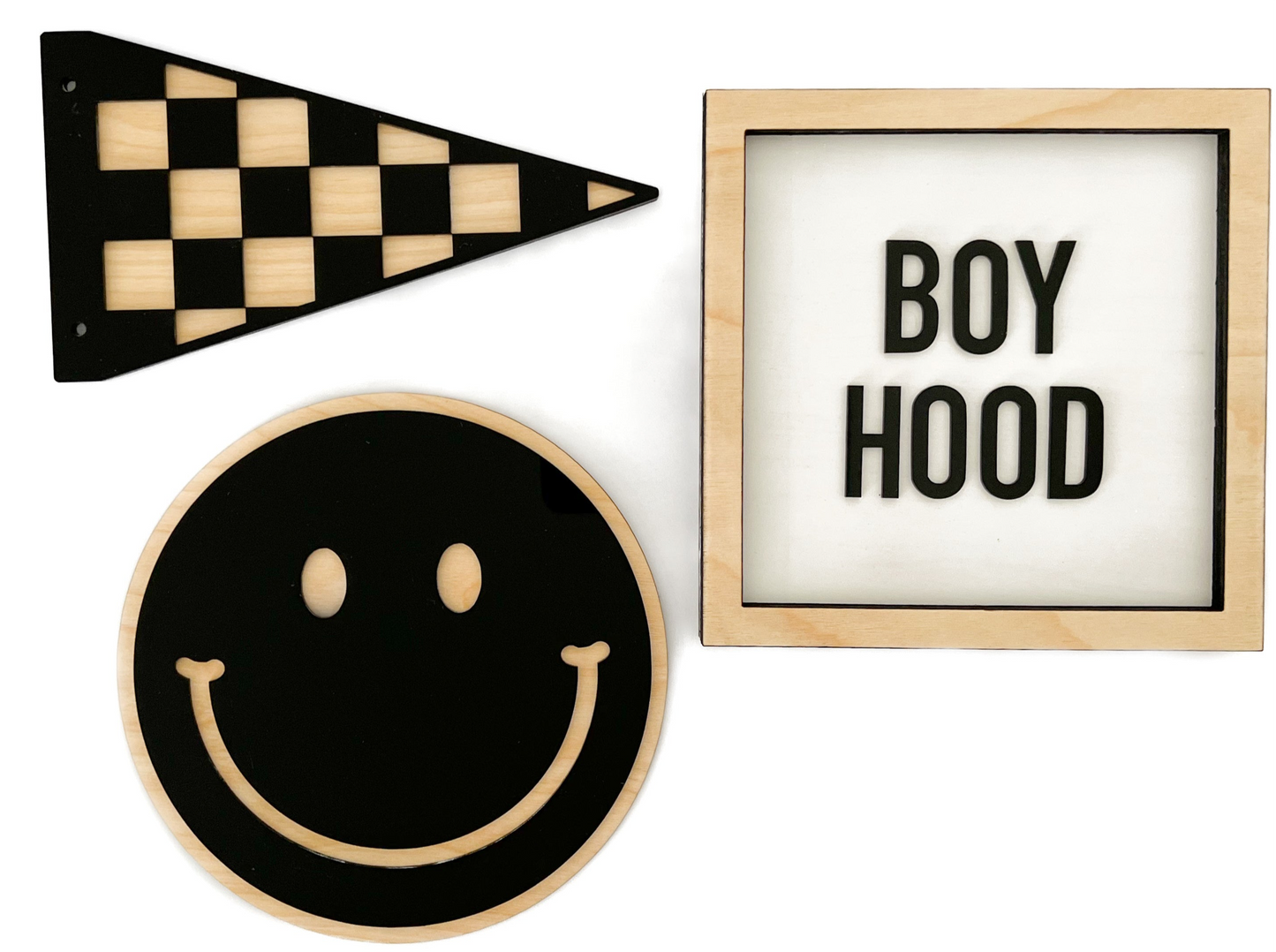 BOYHOOD Frame Sign