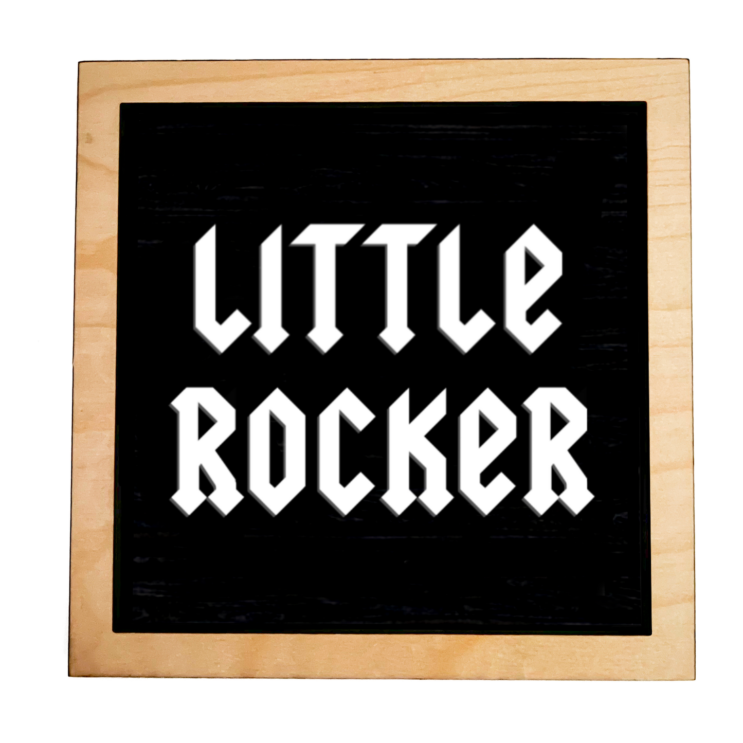 LITTLE ROCKER Frame Sign