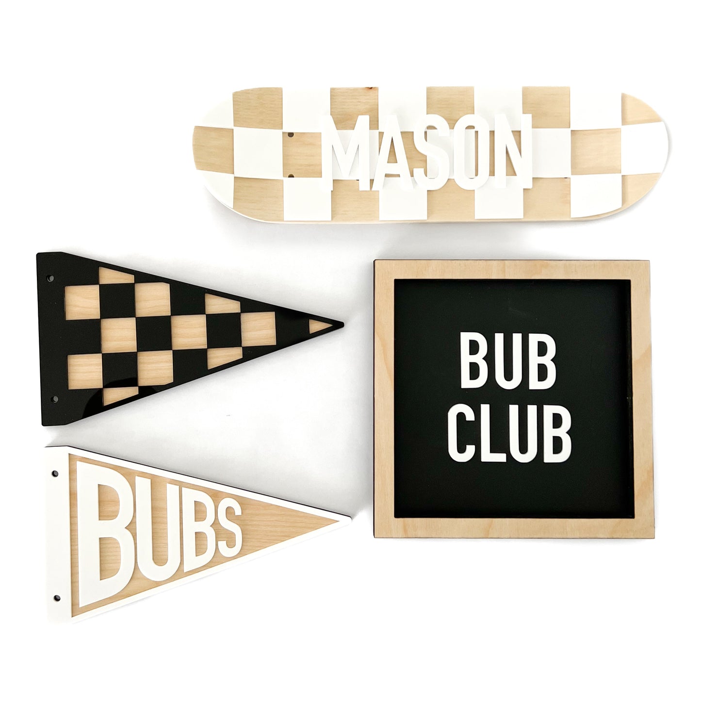BUB CLUB Frame Sign