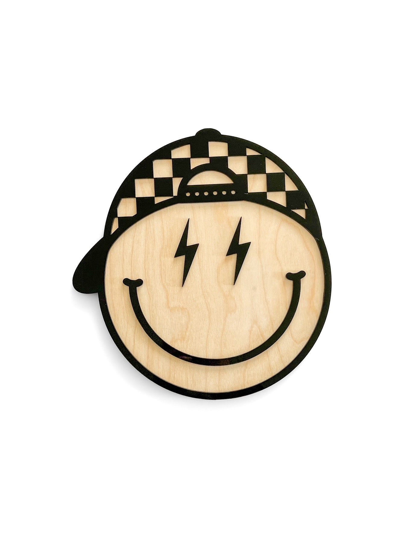 Check Snapback Bolt Smiley - IMPERFECT