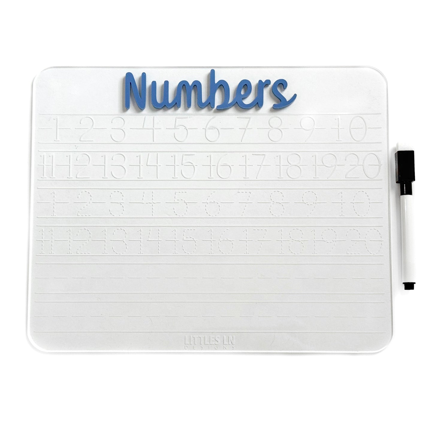 Learn to Write - NUMBERS 1-20
