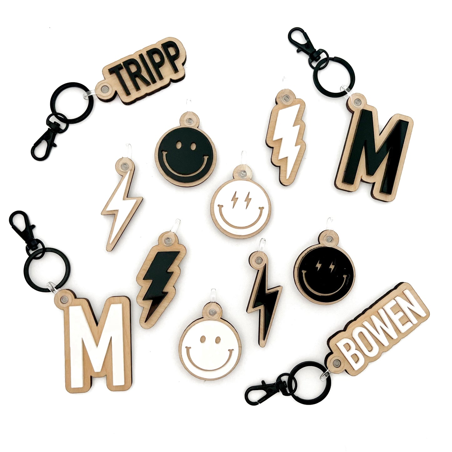 Personalized Initial Keychain & Add On