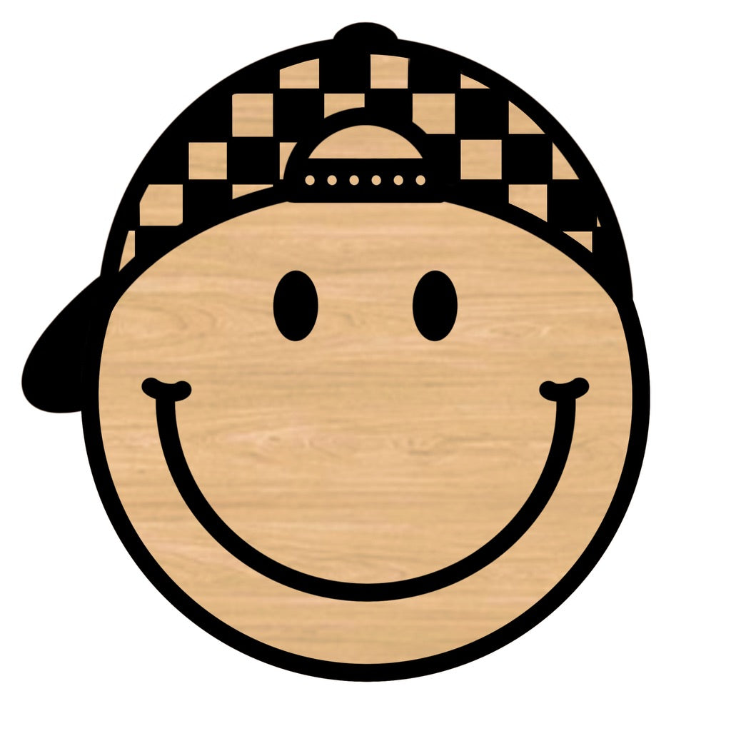 Check Snapback Classic Smiley