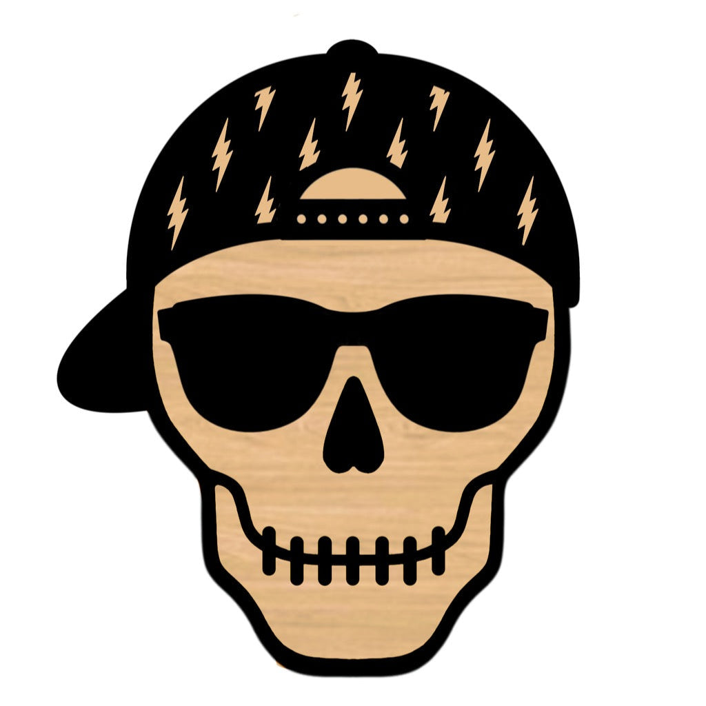 Rebel Bolt Snapback Sunnies Skull