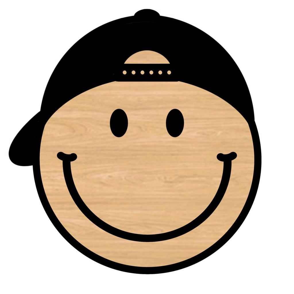 Solid Snapback Classic Smiley
