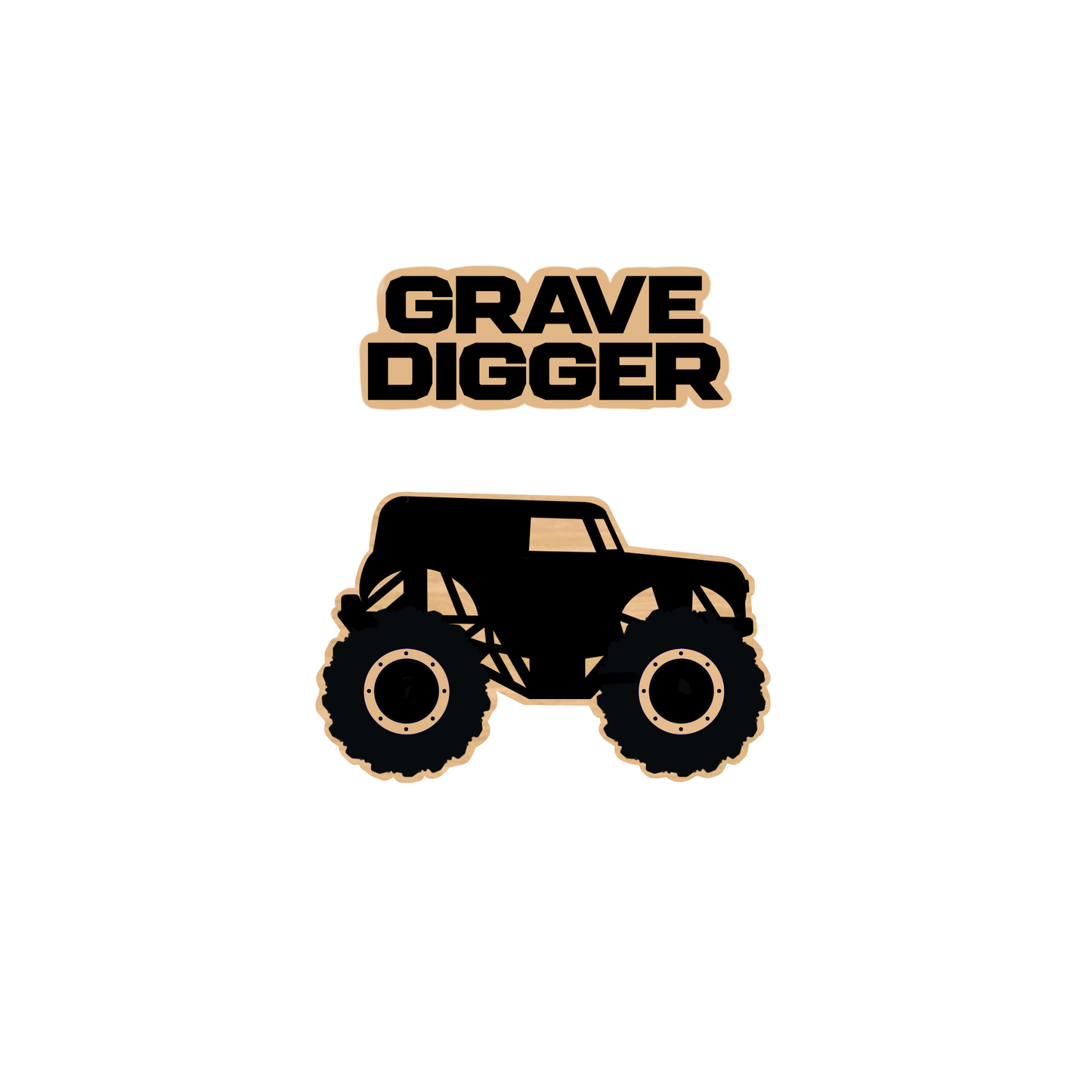 Monster Truck Magnet Pack