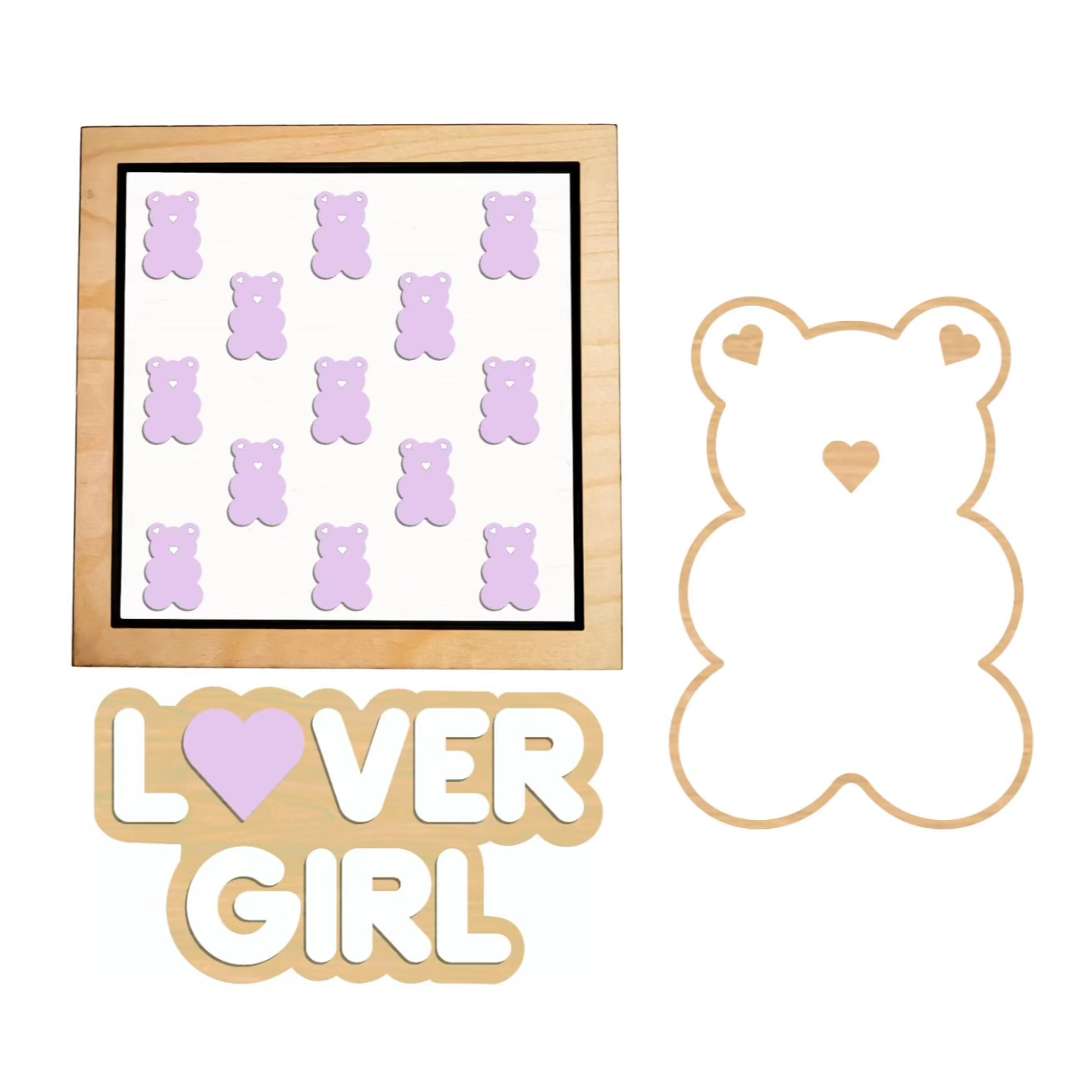 Gummy Bears Frame Sign