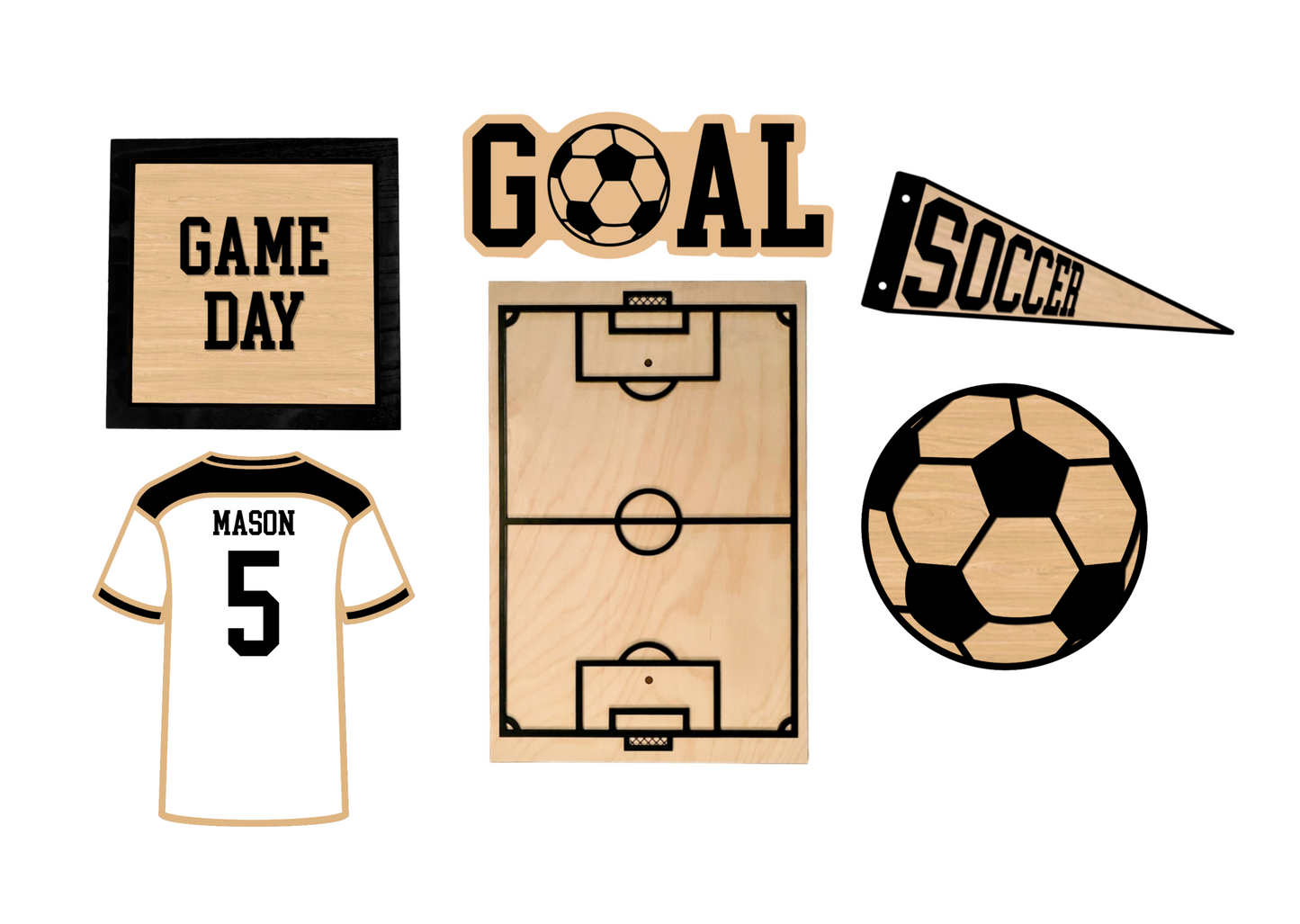 Personalized Soccer Jersey - STYLE 1