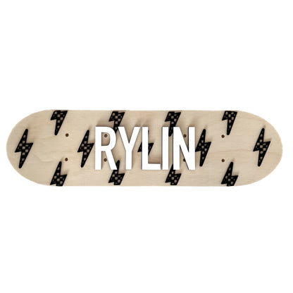 Check Bolt Personalized Mini Skateboard