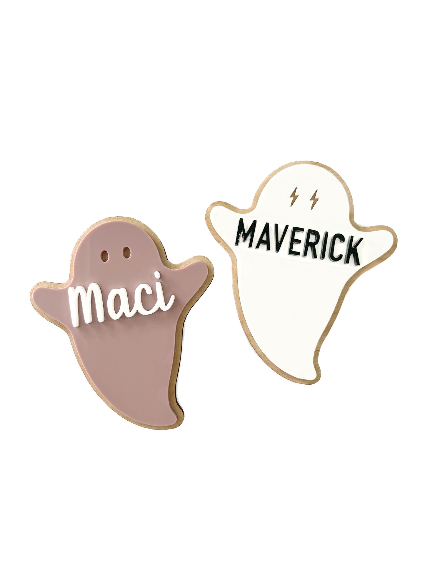 Personalized Bolt Ghost Magnet/Tag