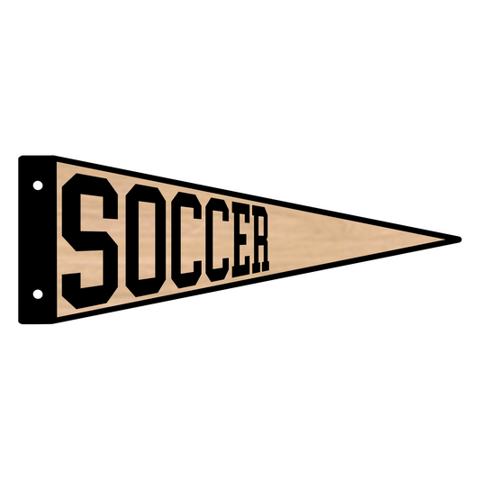 SOCCER Pennant