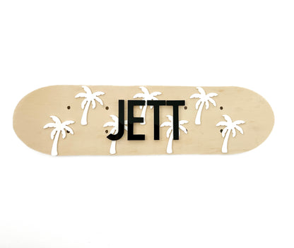 Palms Personalized Mini Skateboard