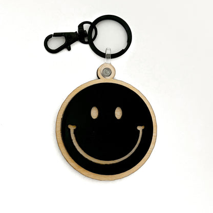 Classic Smiley Keychain