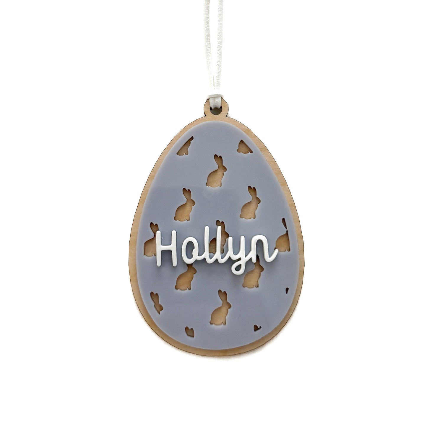 Personalized Hare Egg Magnet/Tag