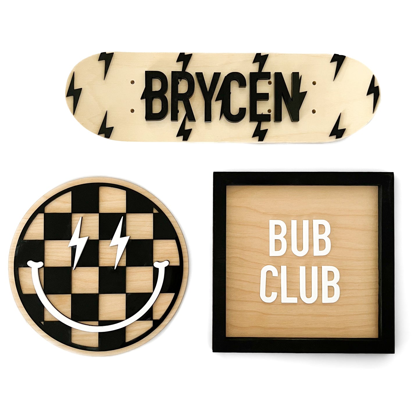 BUB CLUB Frame Sign