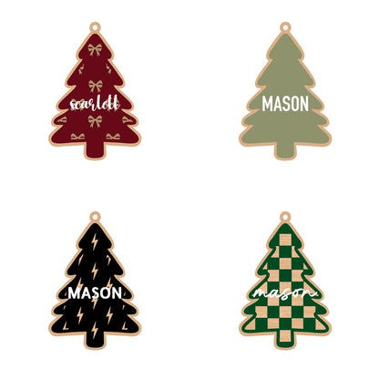 Personalized Tree Magnet/Ornament/Tag