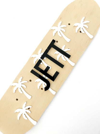 Palms Personalized Mini Skateboard