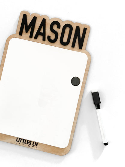 Personalized Dry Erase Board