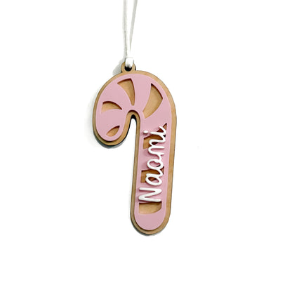 Personalized Candy Cane Magnet/Ornament/Tag