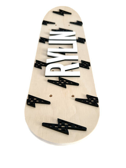 Check Bolt Personalized Mini Skateboard