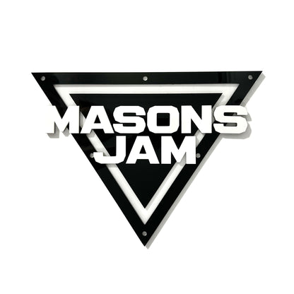 Personalized MONSTER JAM Sign