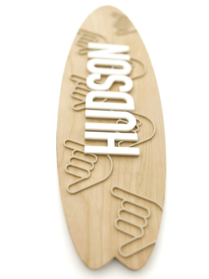 “Hang Loose” Personalized Surfboard