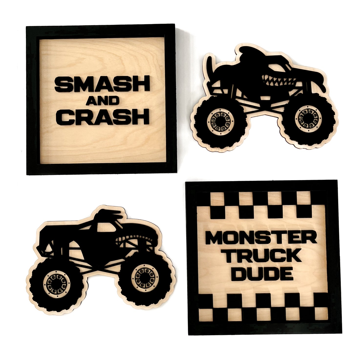 SMASH AND CRASH Frame Sign