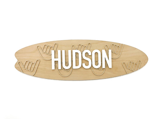 “Hang Loose” Personalized Surfboard