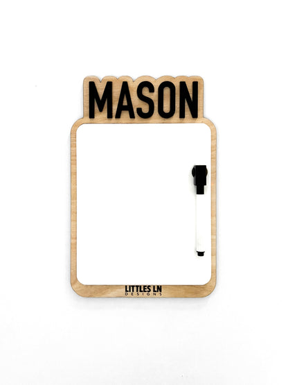 Personalized Dry Erase Board