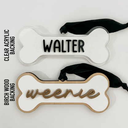 Personalized GIFT TAG/ORNAMENT Name