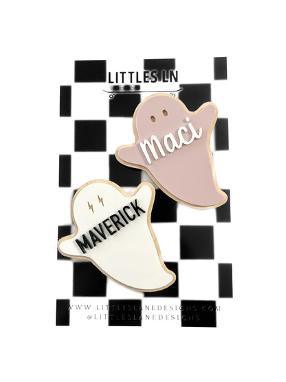 Personalized Check Daisy Ghost Magnet/Tag