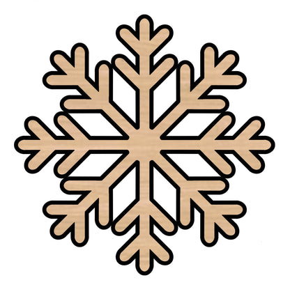 Outline Snowflake