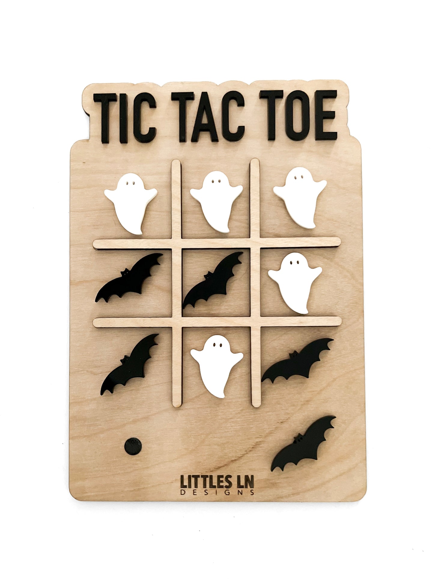 SPOOKY TIC TAC TOE