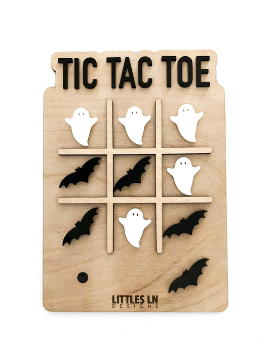 SPOOKY TIC TAC TOE