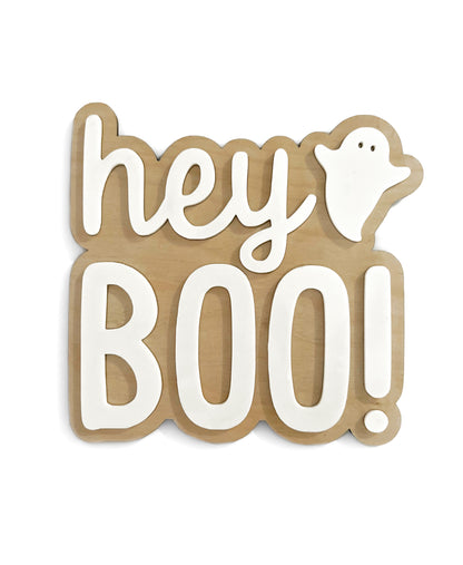 hey BOO Sign