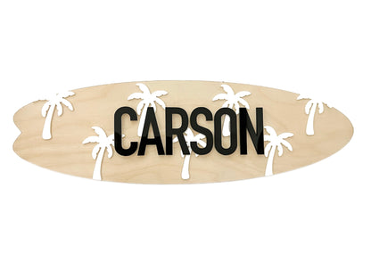 Palms Personalized Surfboard