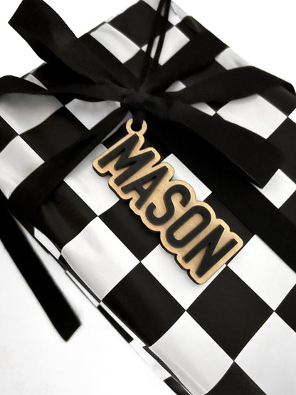 Personalized GIFT TAG/ORNAMENT Name