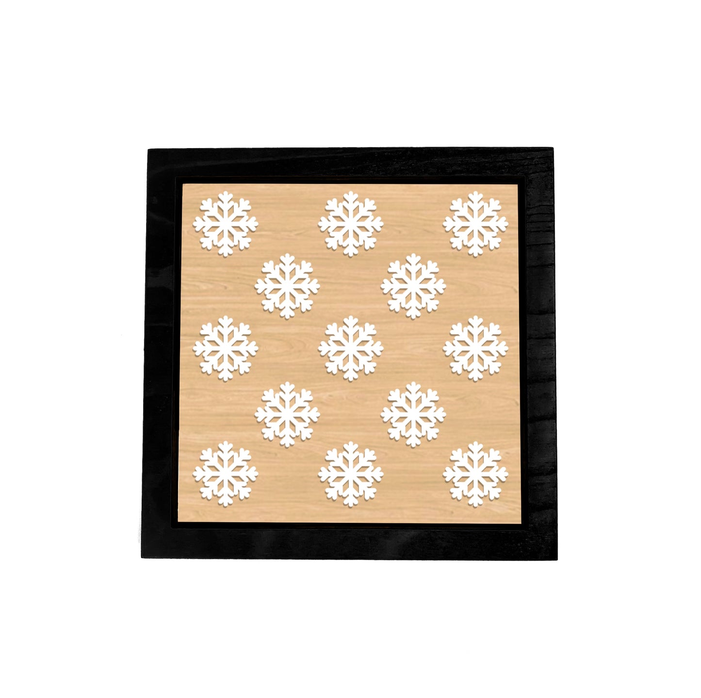 Snowflake Frame Sign