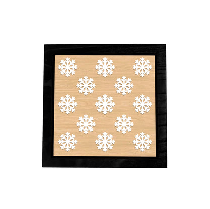 Snowflake Frame Sign