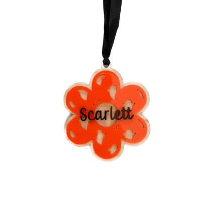 Personalized Ghosts Daisy Magnet/Tag