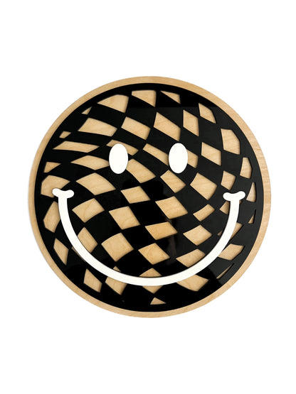 Classic Wavy Check Smiley