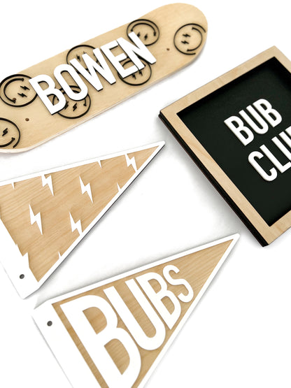 BUBS/BUBBA/BUBBY Pennant