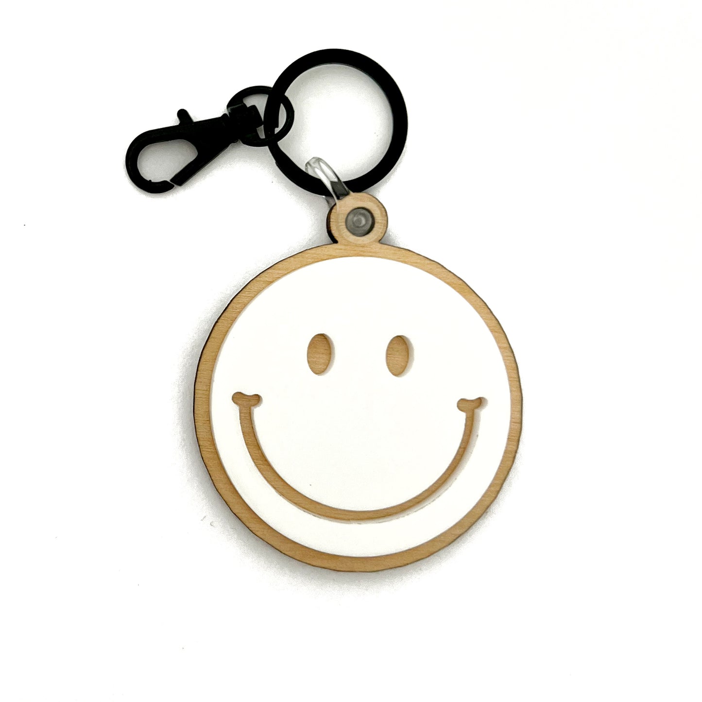 Classic Smiley Keychain